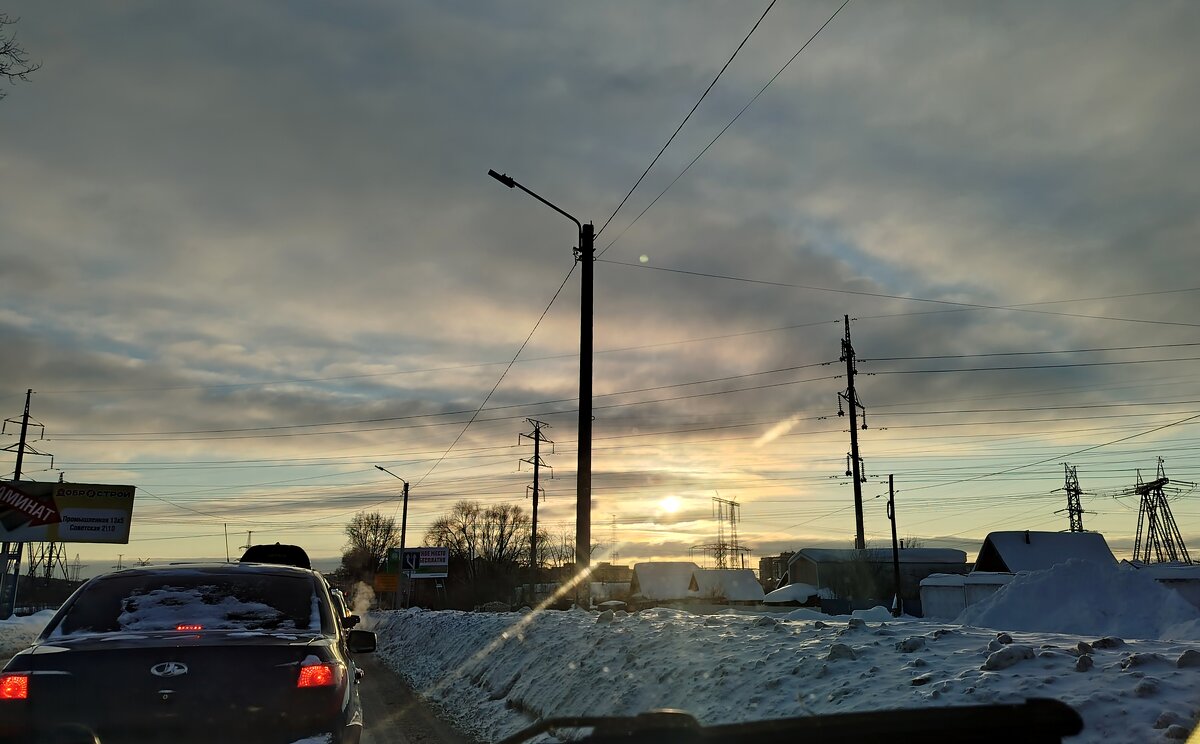 Зимний вечер - светлана льдокова