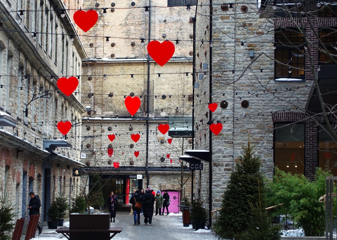 Квартал Ротерманни украсили ко Дню Друзей - Aida10 