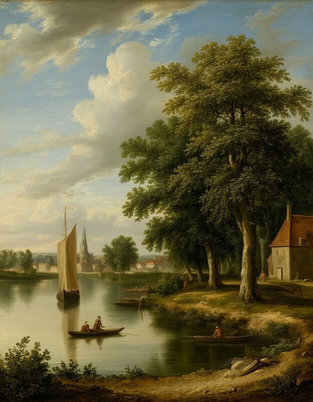 Парусная лодка - Георгий Пичугин