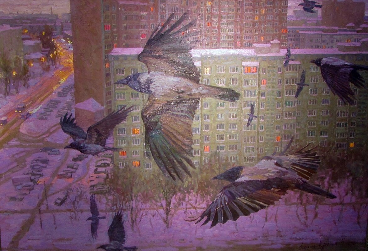 .. в городе N...(картина художницы Натальи Антохиной- Кураксы).. - galalog galalog