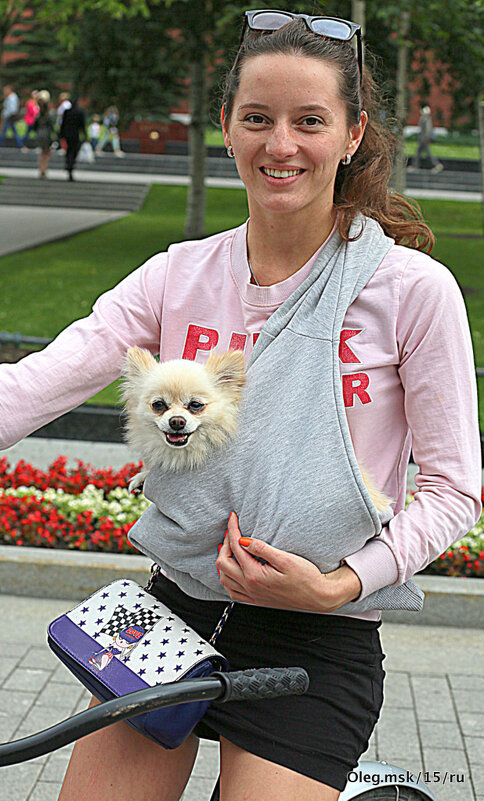 девушка с собачкОЙ - Олег Лукьянов