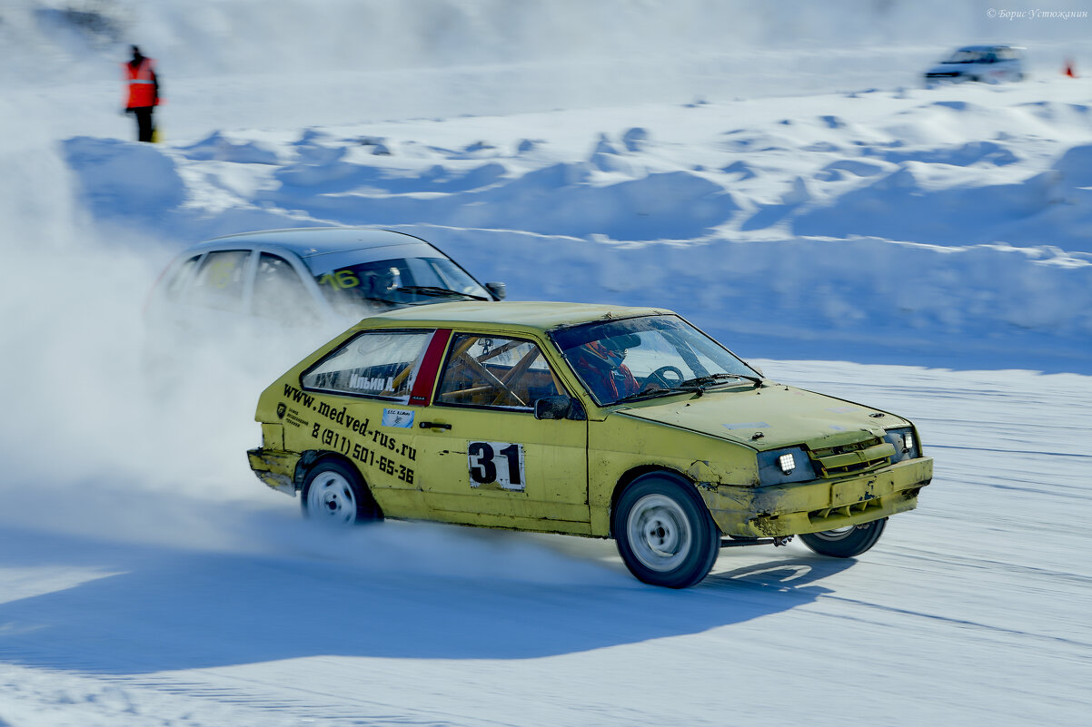 Ледовая гонка - Борис Устюжанин