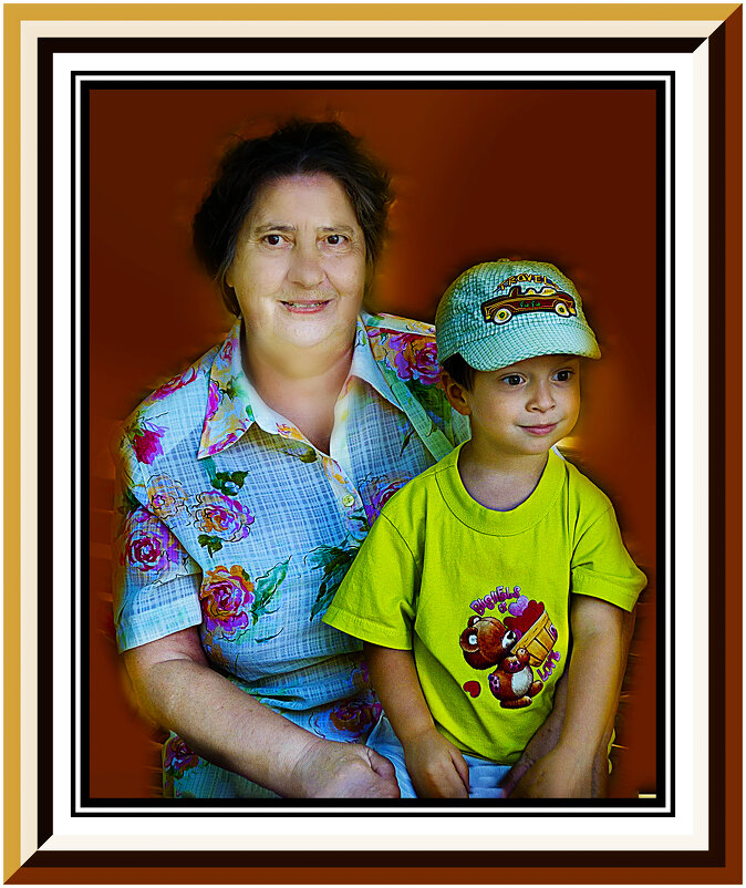 Бабушка и внук - Владимир Кроливец Бабушка и внук - Владимир Кроливец