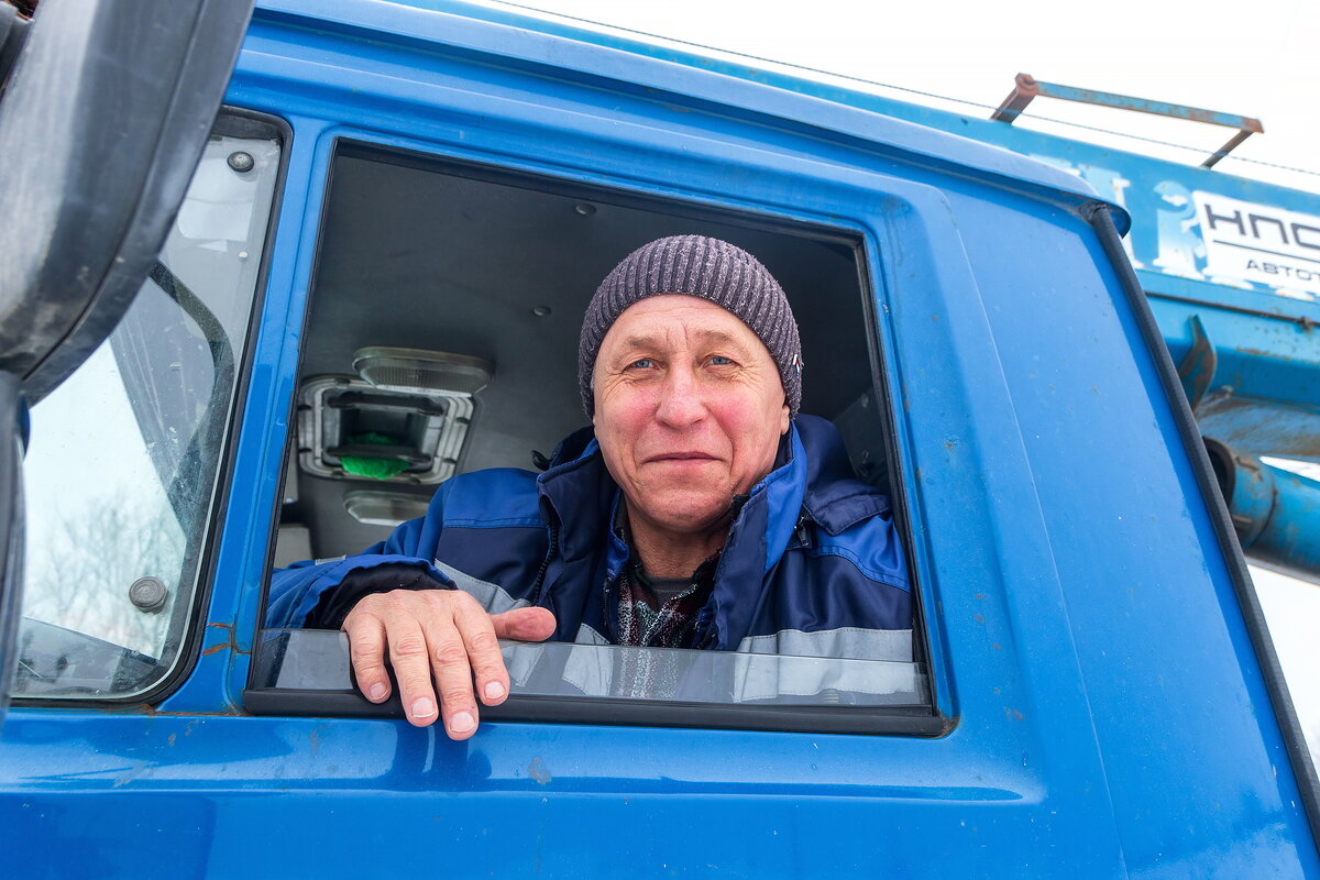 Крановщик автокрана. - Анатолий. Chesnavik.