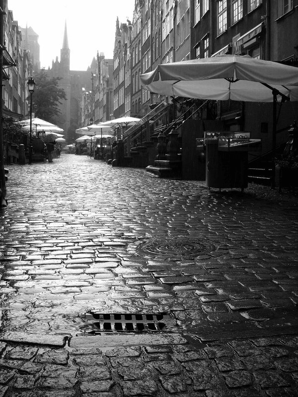 Гданьск в дождь. - Константин Белоногов Гданьск в дождь. - Константин Белоногов