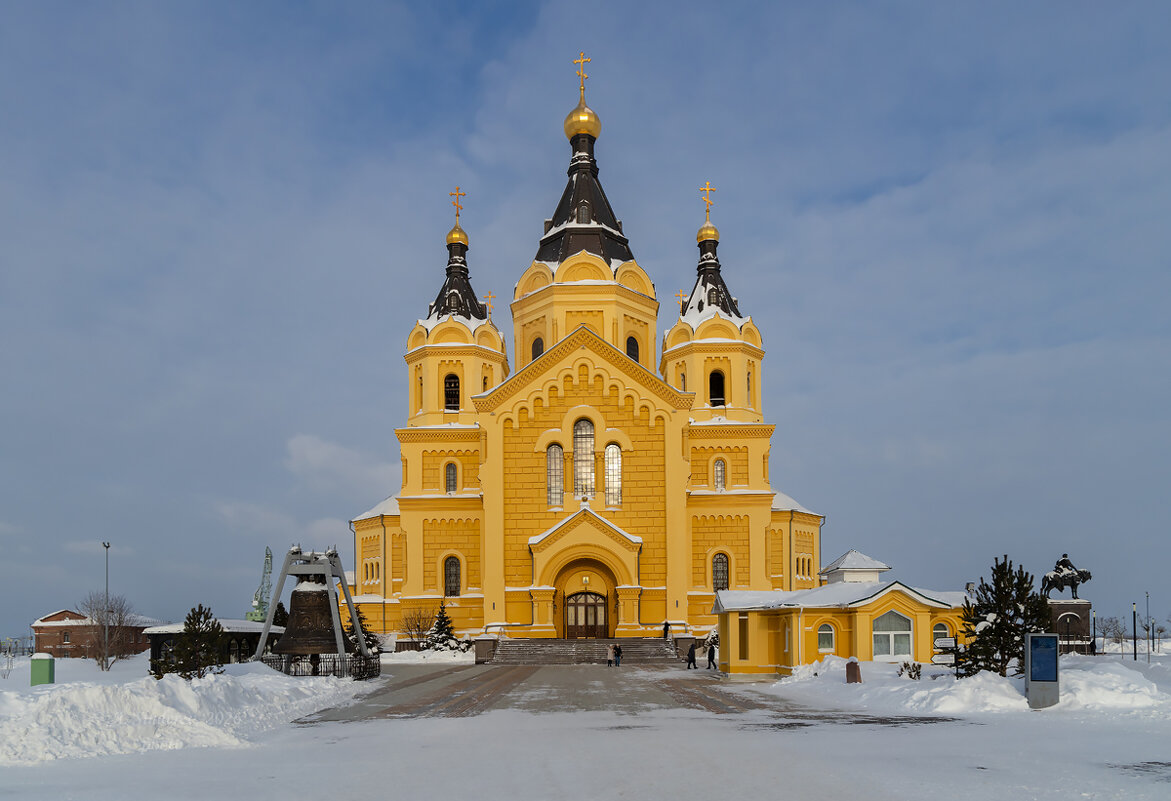 Собор Александра Невского на Стрелке в Нижнем Новгороде - Александр Синдерёв Собор Александра Невского на Стрелке в Нижнем Новгороде - Александр Синдерёв