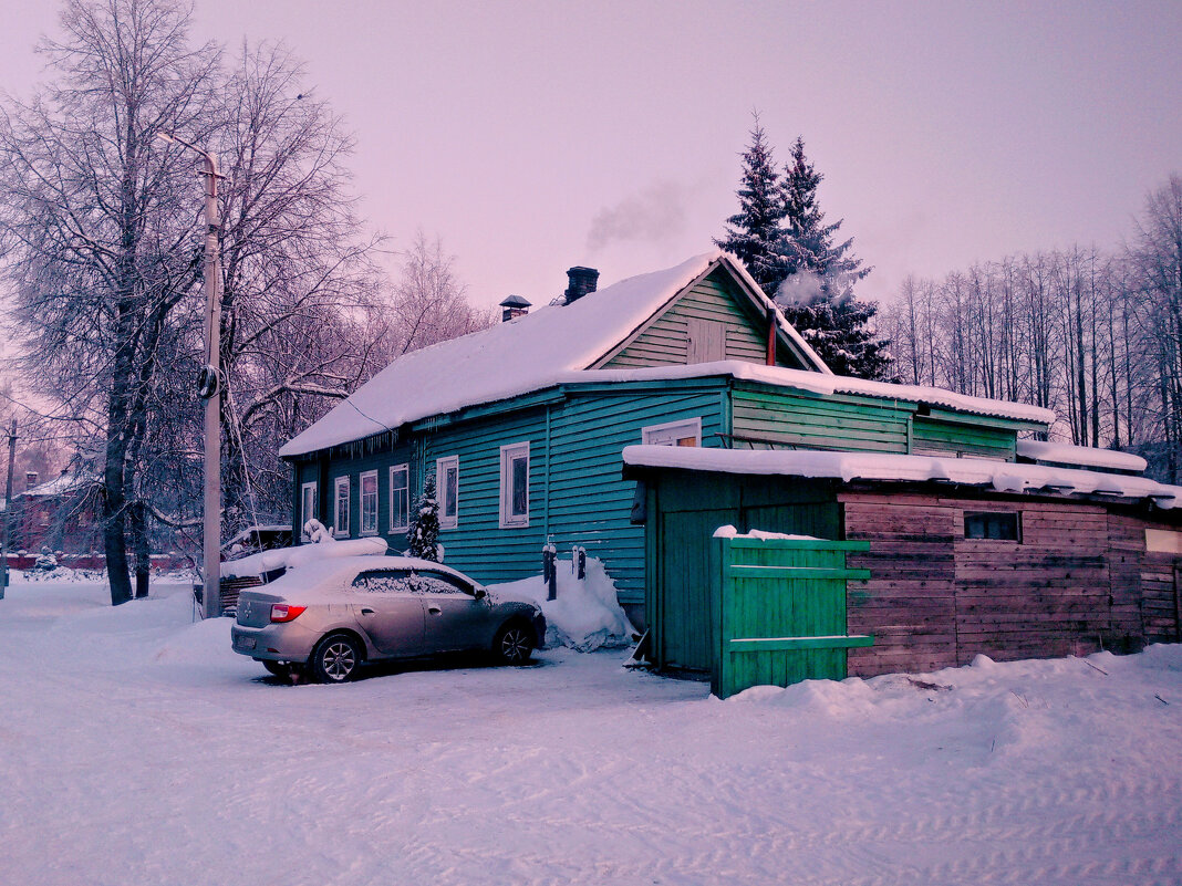 зимние улицы города - Сергей Кочнев
