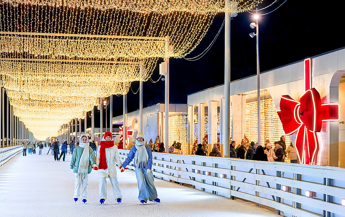 На катке в Коломенском, Москва - Елена На катке в Коломенском, Москва - Елена