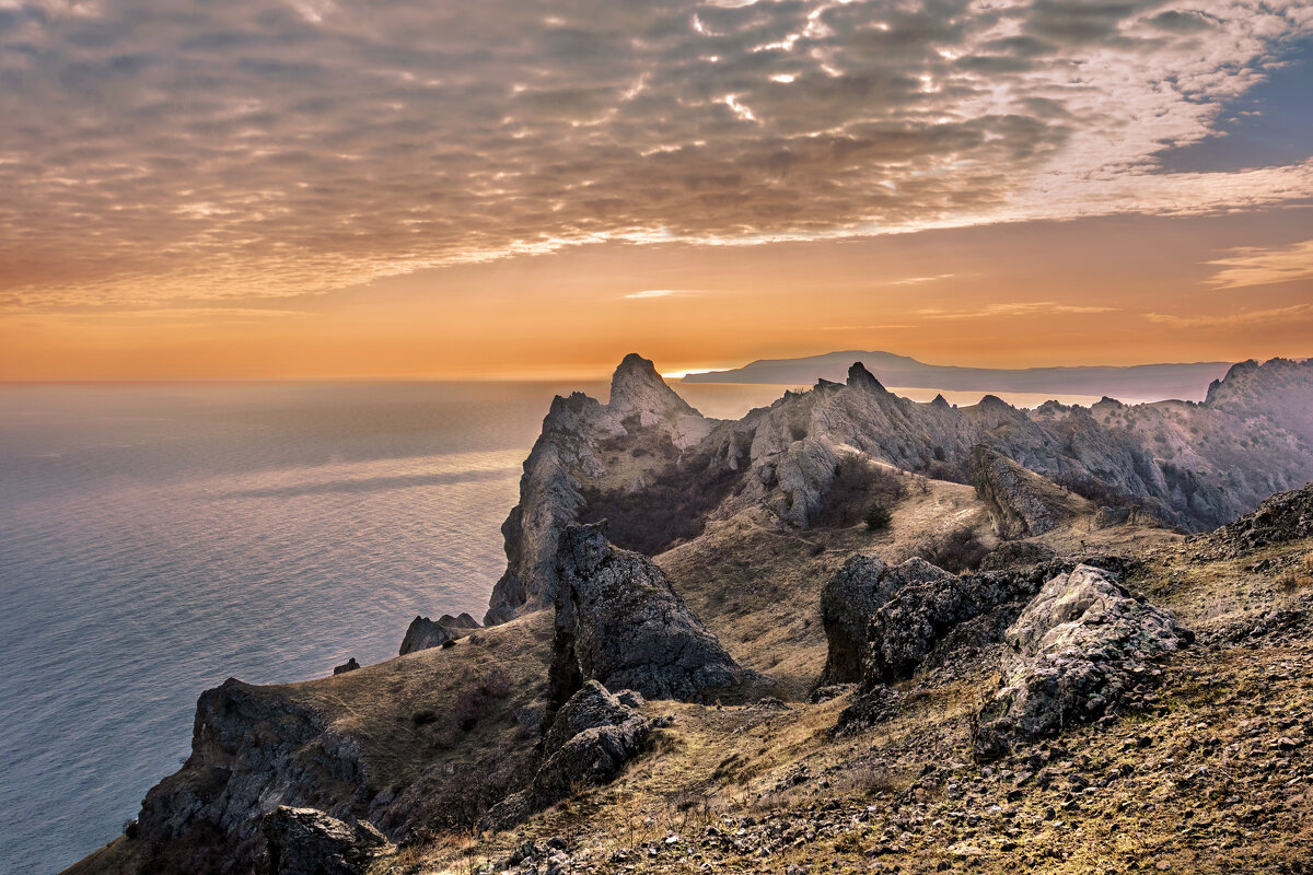 Вечер в горах - But684 