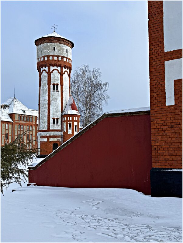 Прогулка по Балтийску. Водонапорная башня. - Валерия Комова Прогулка по Балтийску. Водонапорная башня. - Валерия Комова