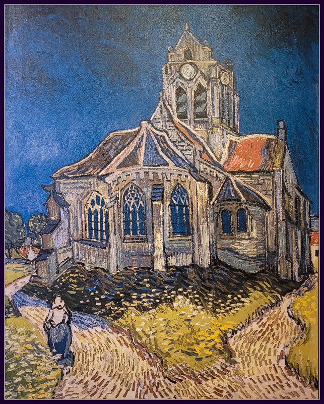 "Церковь в Овере" (Винсент Ван Гог) - Татьяна Машошина