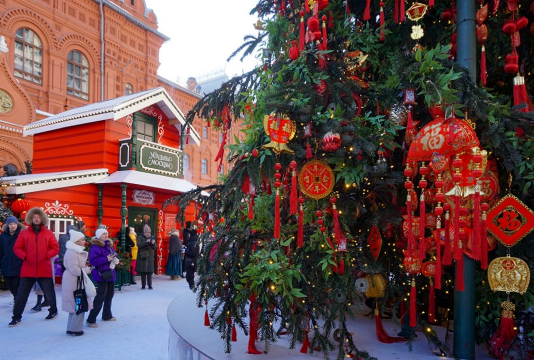 Китайский Новвый год на Манежной площади - Ольга 