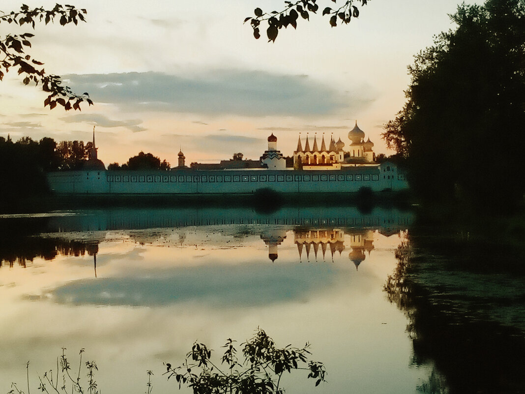 Весений вечер на пруду - Сергей Кочнев
