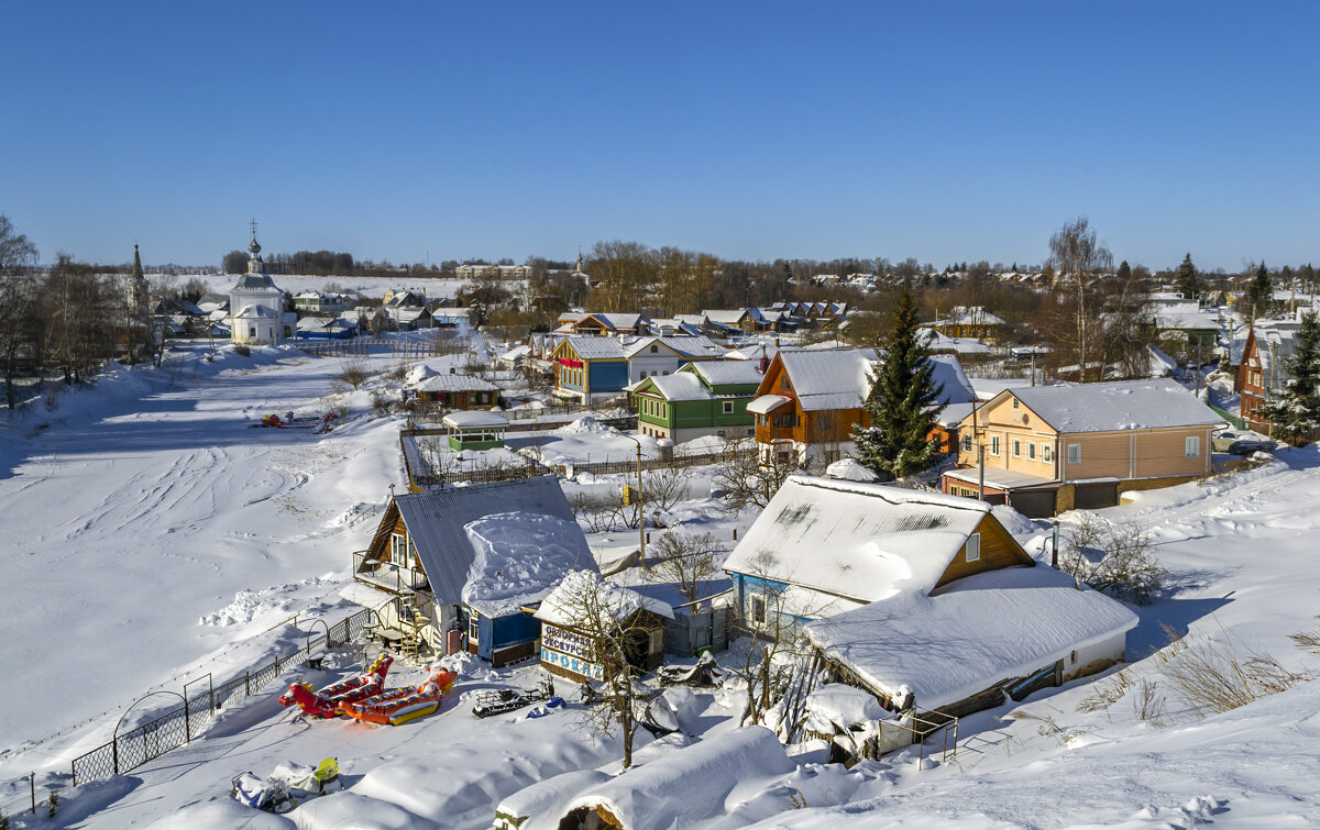 Суздальские домики и атракционы - Сергей Цветков