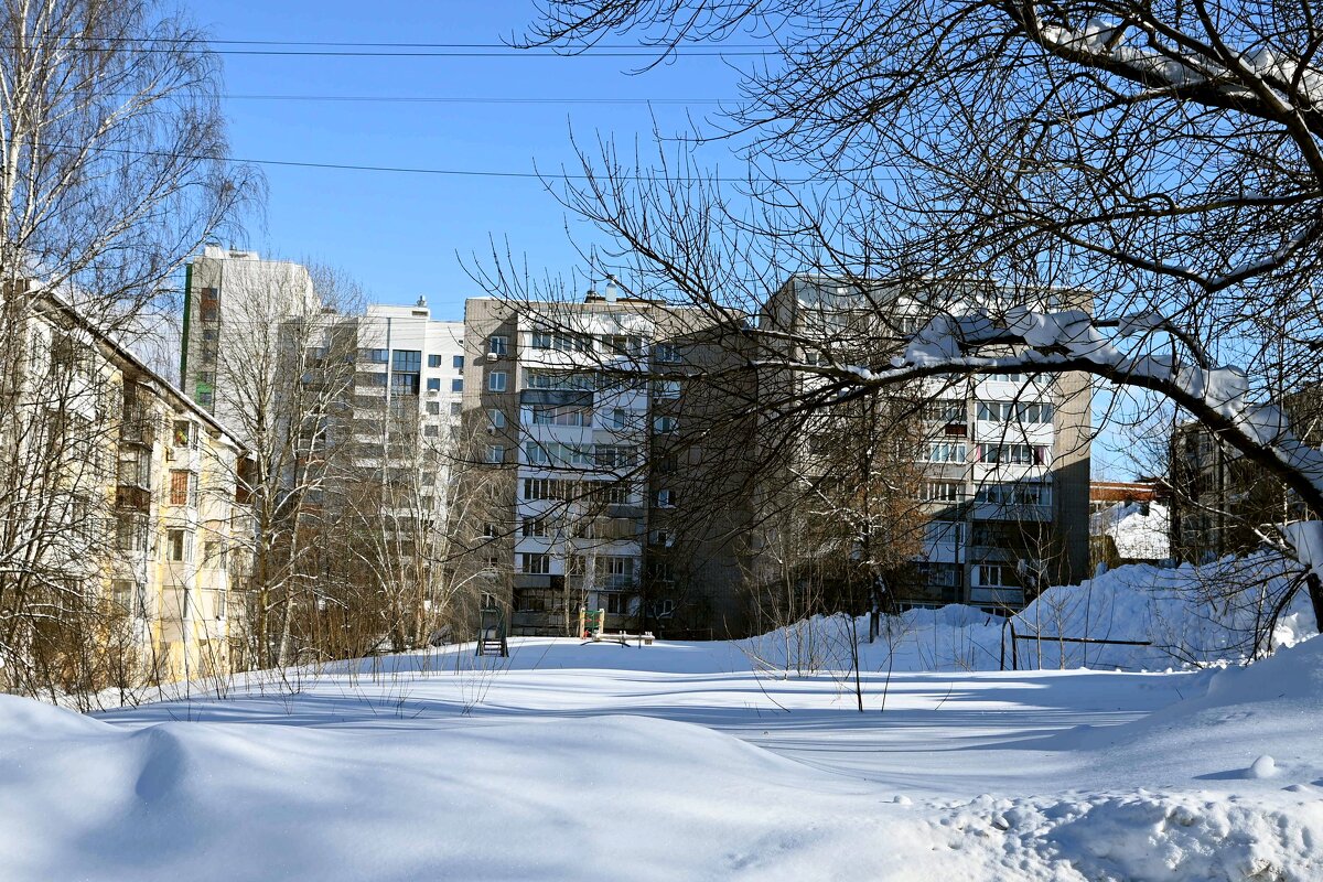 Город заснеженный 2. - ВикТор Быстров