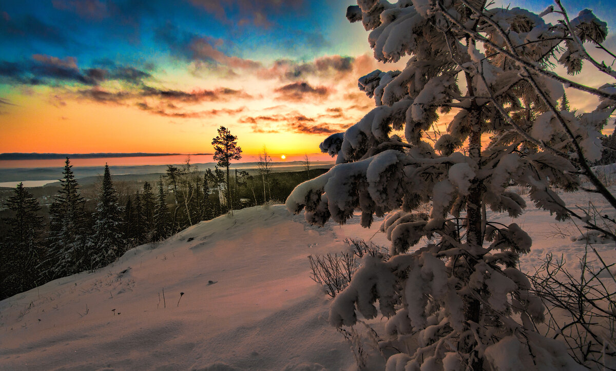 Зимний восход - Vladimbormotov 