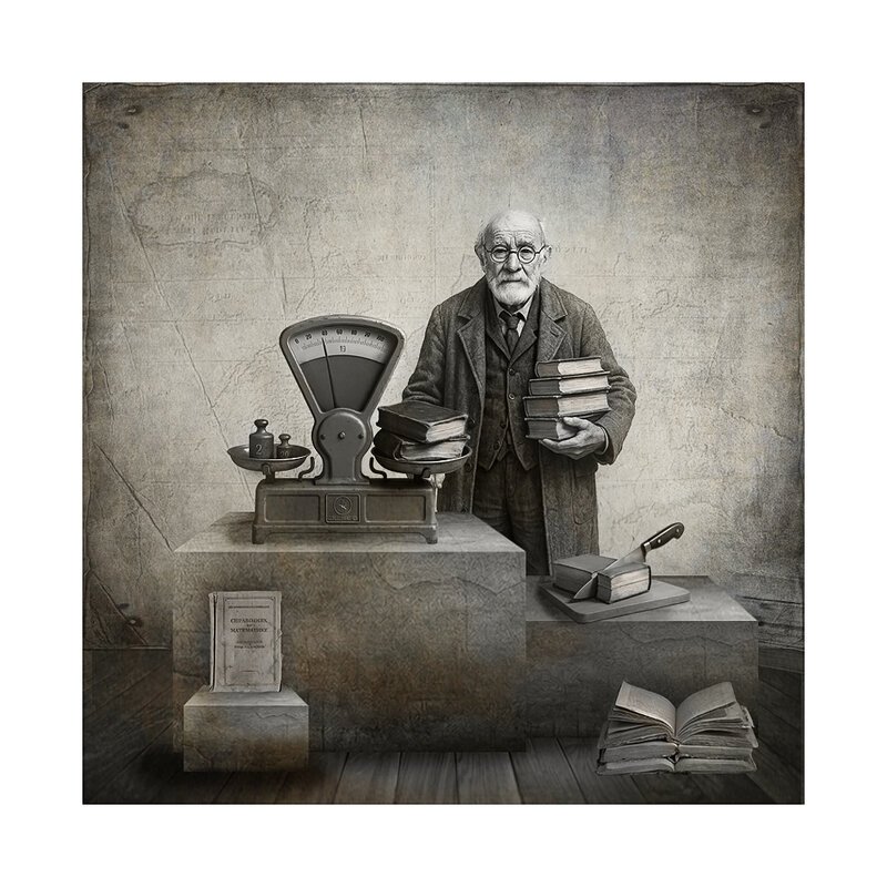 продавец книг - старик продавец книг - старик