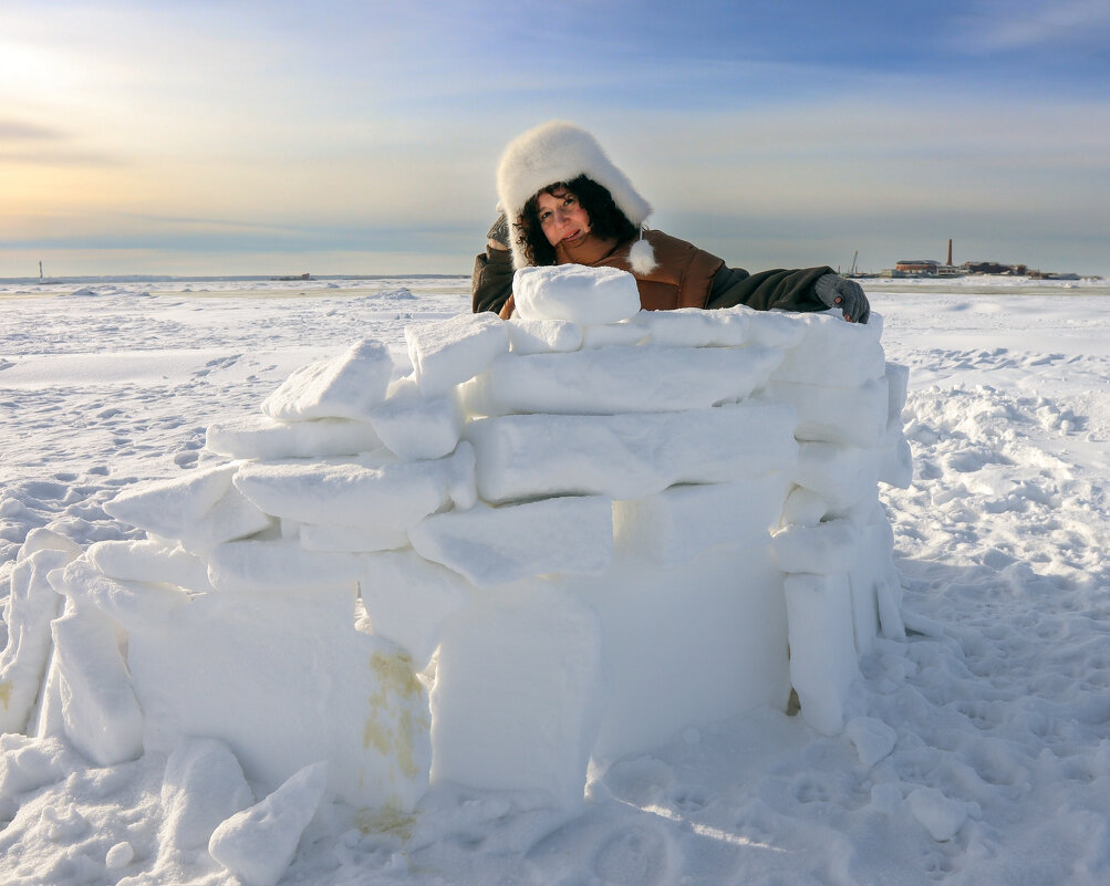 Игра в снежки - skijumper Иванов