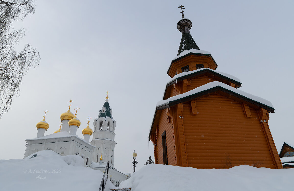 Церковь Троицы и часовня Сергий Радонежского - Александр Синдерёв