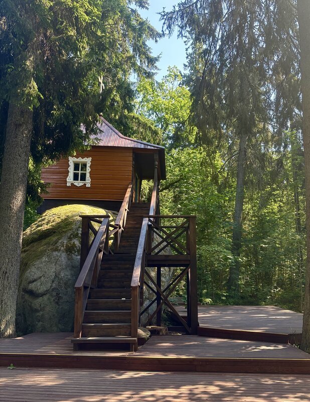 Конь-камень с часовней...Остров Коневец - Наталия Павлова