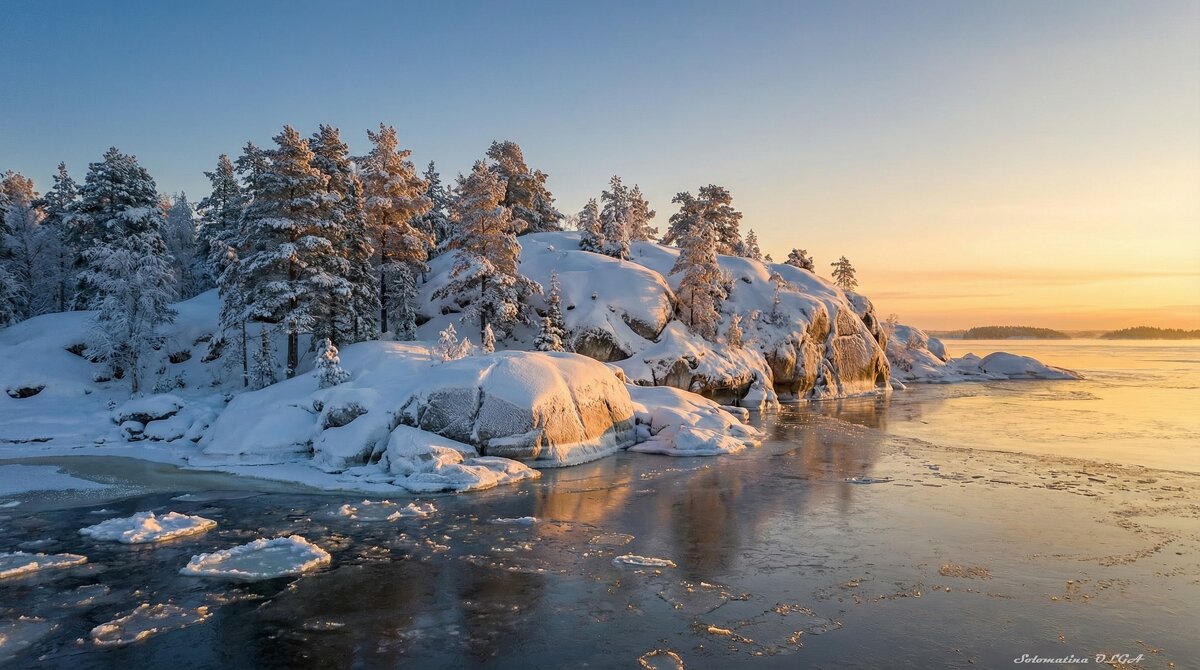 ладожские  шхеры... - Ольга Cоломатина