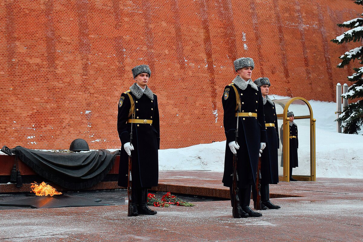 Церемония смены Почетного караула. - Татьяна Помогалова