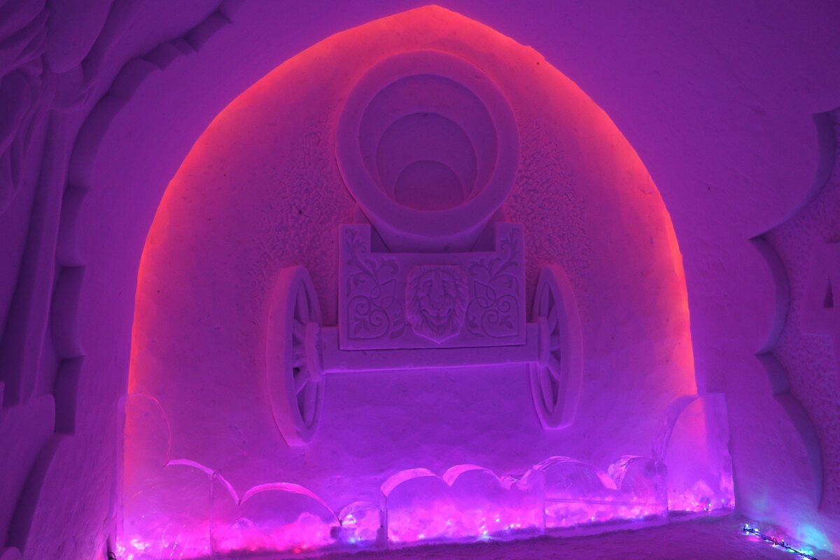 Царь-пушка в снежной пещере - Ольга 