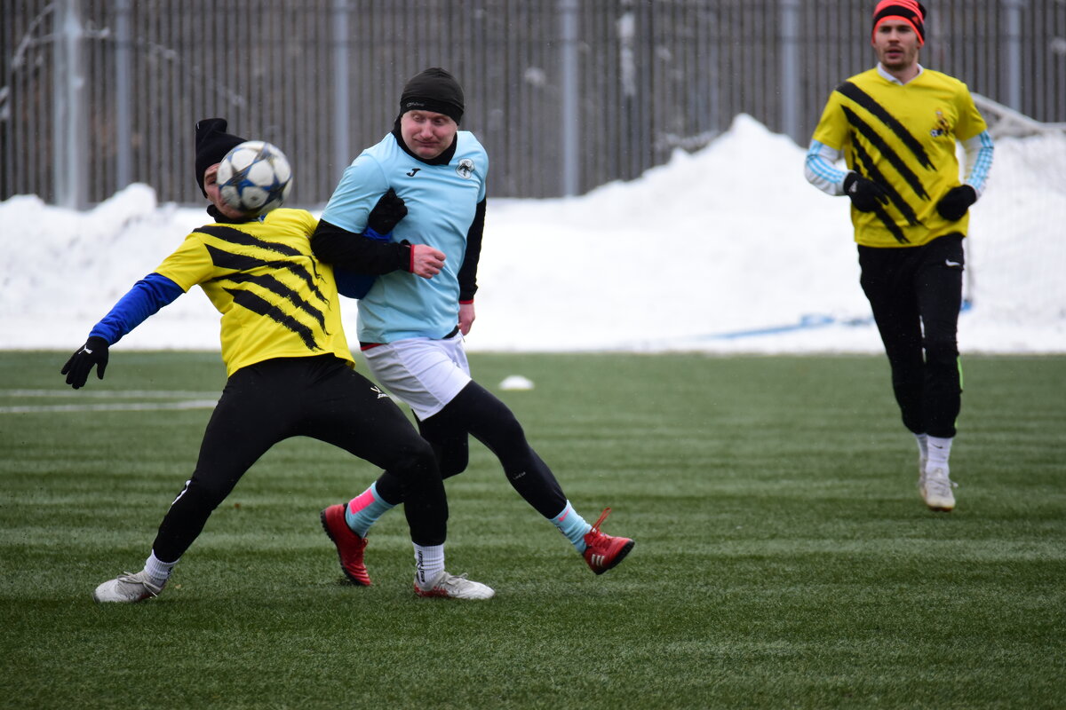 Борьба за мяч. - Наталья Вязигина