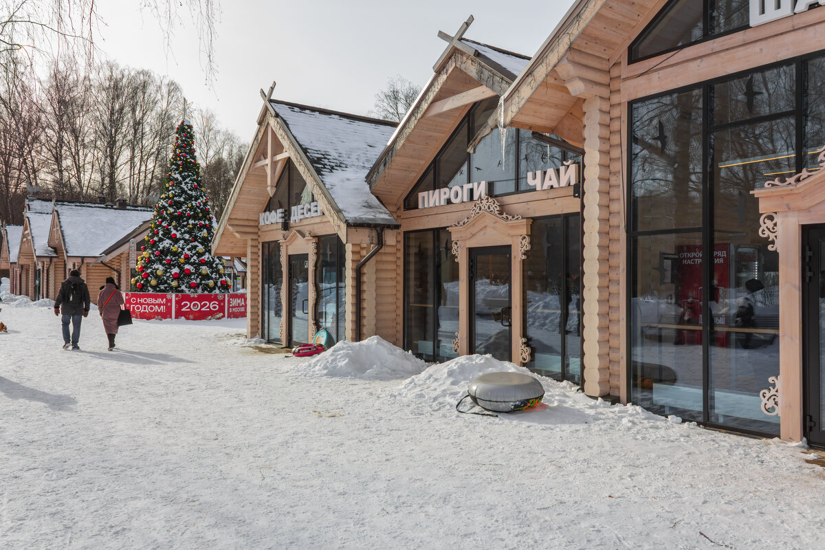 Парк "Кусково". Февраль. - Борис Калитенко