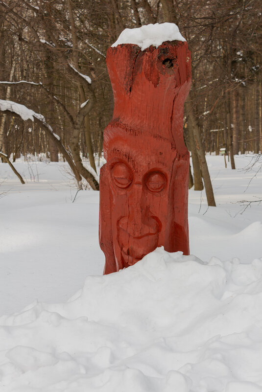 Парк "Кусково". Февраль. - Борис Калитенко