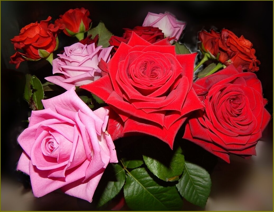 Букет роз ... - Валентина Надсон