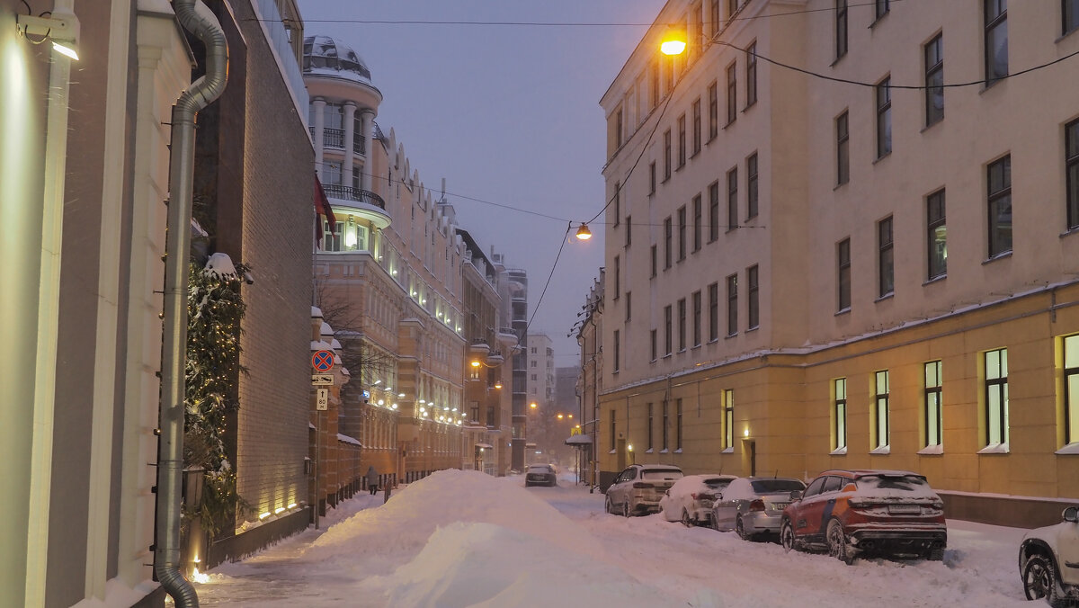 Зимний Вечер в Городе - юрий поляков