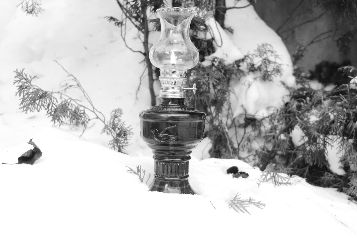 Масляна лампа. Мечты о ч/б Лейке 8. - Михаил Елочкин