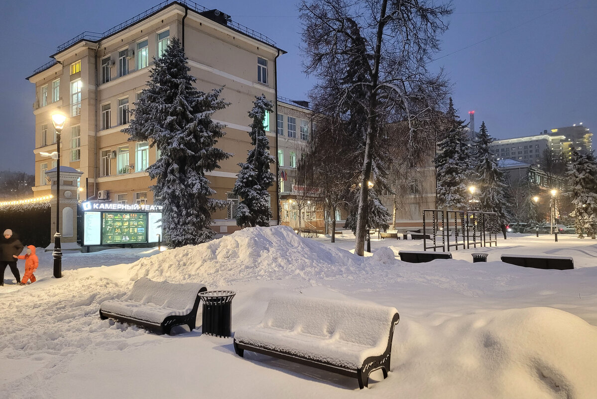 Заснеженный город - Татьяна Машошина Заснеженный город - Татьяна Машошина