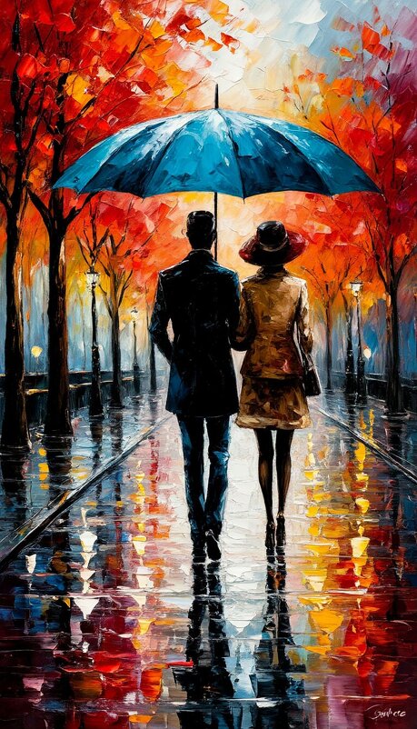 Двое под зонтом - Георгий Пичугин Двое под зонтом - Георгий Пичугин