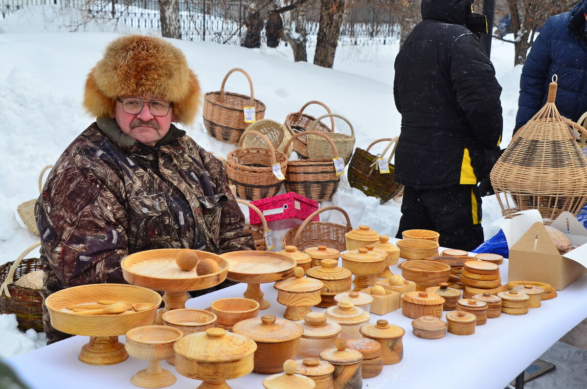Масленичная ярмарка. - Михаил Курзанцев