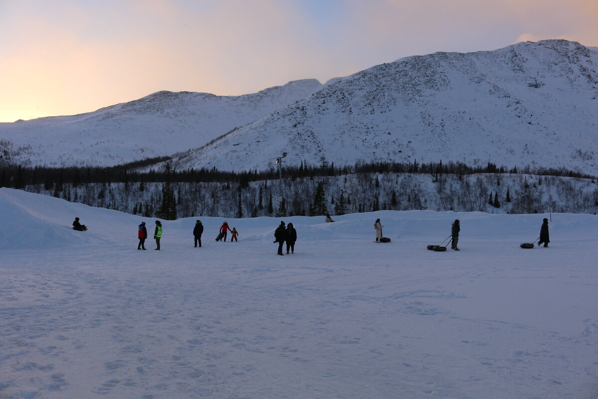 Зима в Хибинах - Ольга 