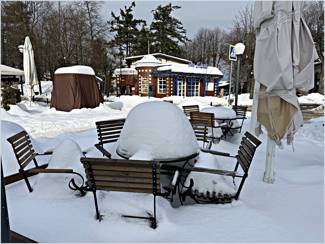 Зимнее кафе. - Валерия Комова Зимнее кафе. - Валерия Комова