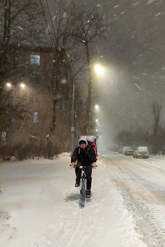 Метель в городе - Ирина Румянцева Метель в городе - Ирина Румянцева