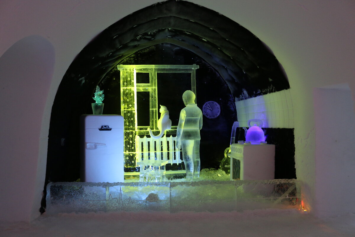 В снежной пещере - Ольга 