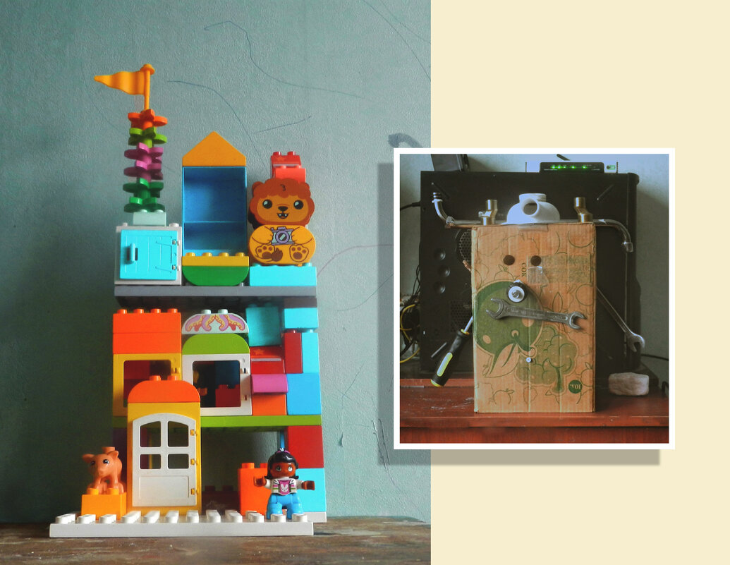 поделки внука 5 лет - Лера 