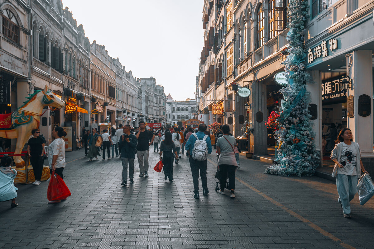 Улица Цилоу в Хайкоу - Дмитрий 