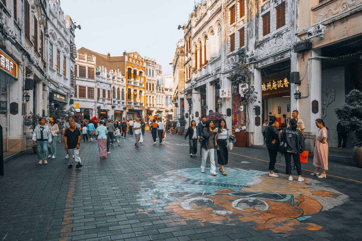 Улица Цилоу в Хайкоу - Дмитрий 