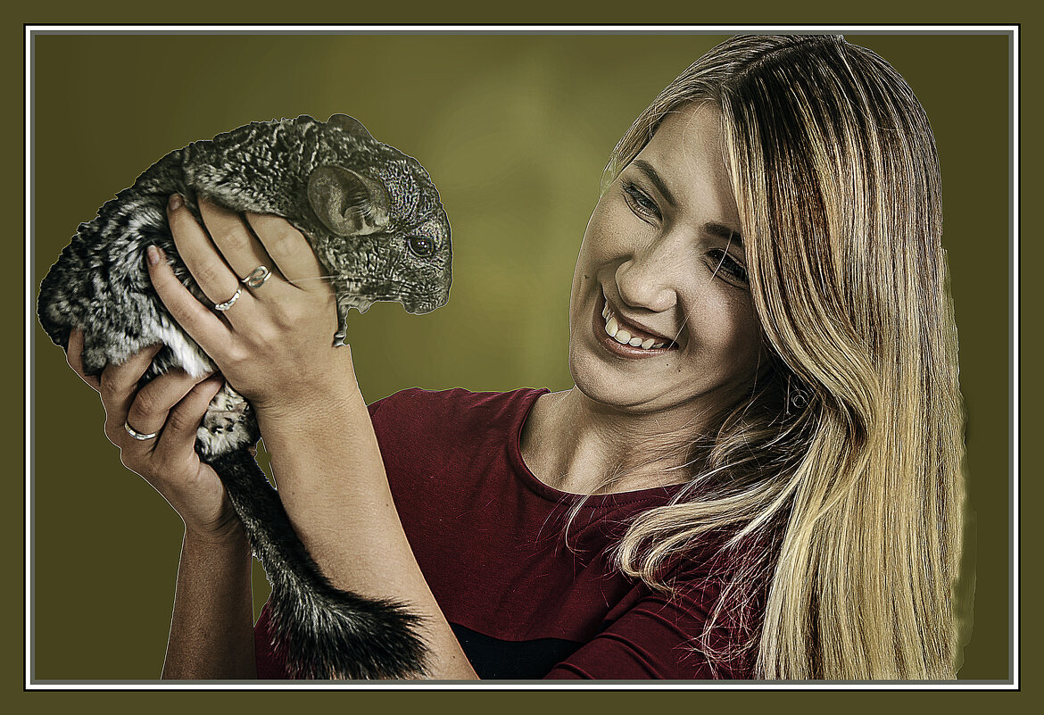 С кроликом - Владимир Кроливец