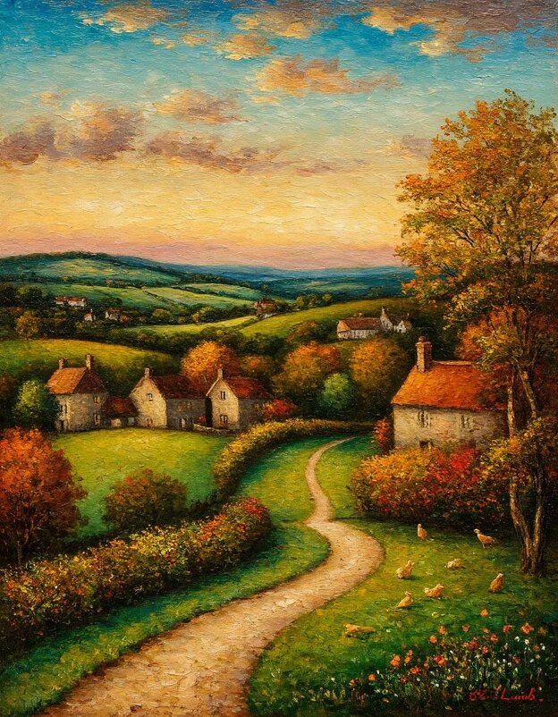 Пейзаж - Георгий Пичугин