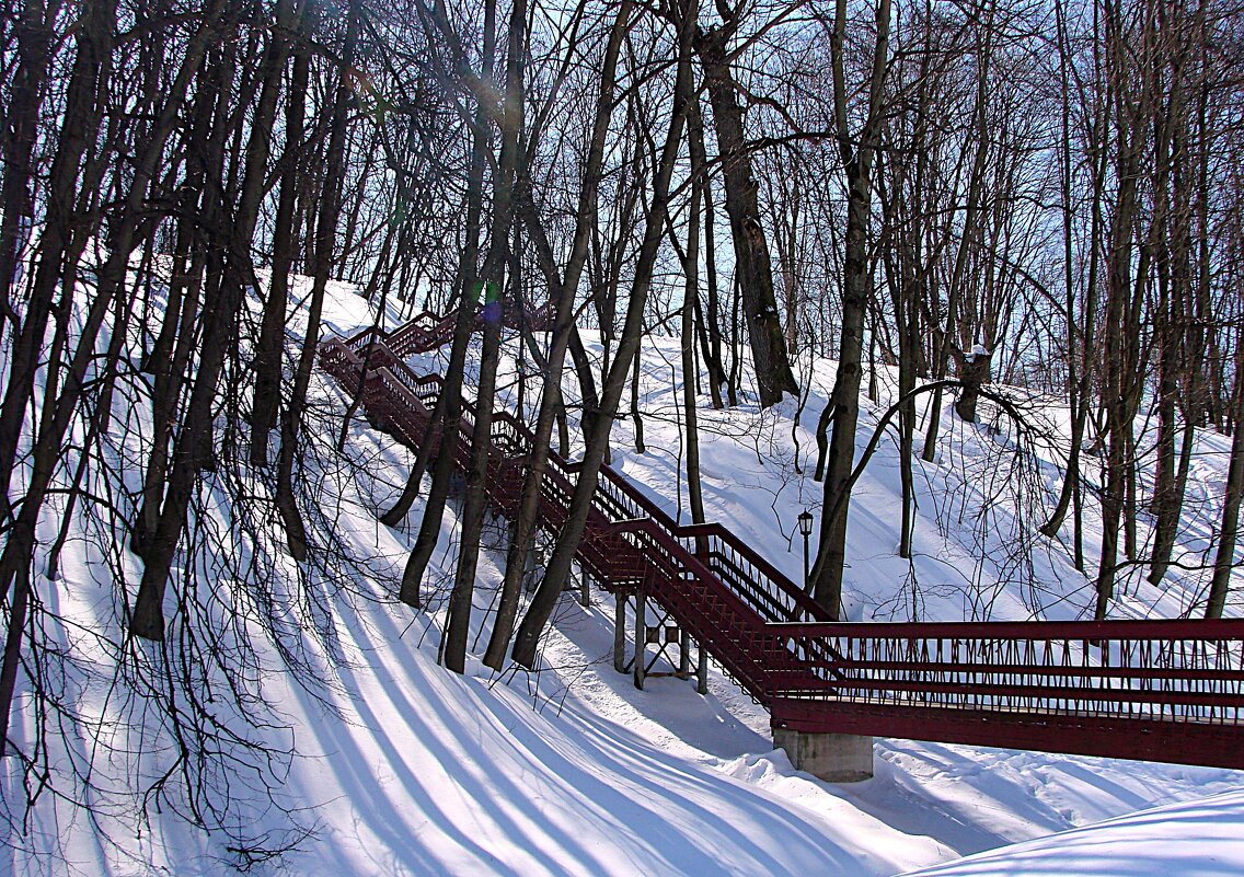 Лестница в Коломенском,,, - Анатолий Колосов