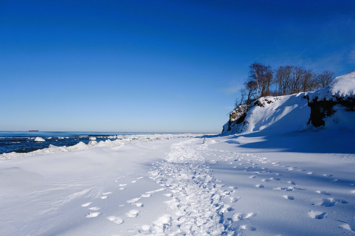 Февраль, побережье Балтийского моря, Калининградская область - Рита Симонова Февраль, побережье Балтийского моря, Калининградская область - Рита Симонова