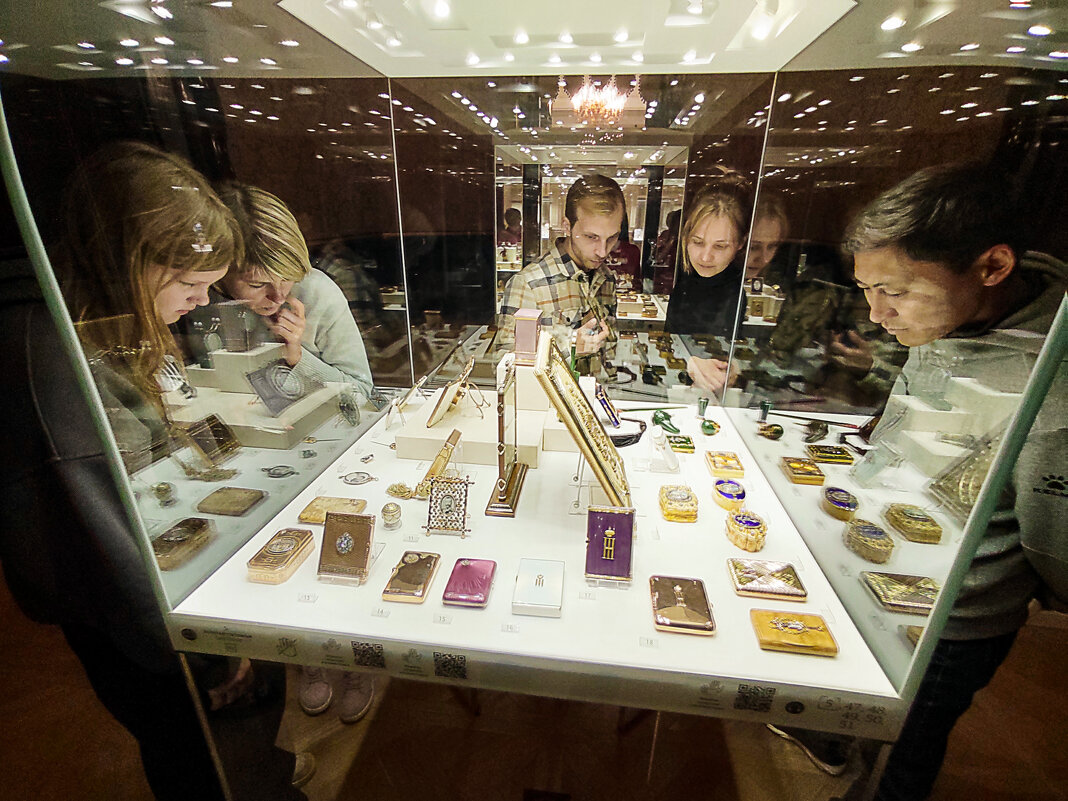 в музее Фаберже - Евгений Фролов