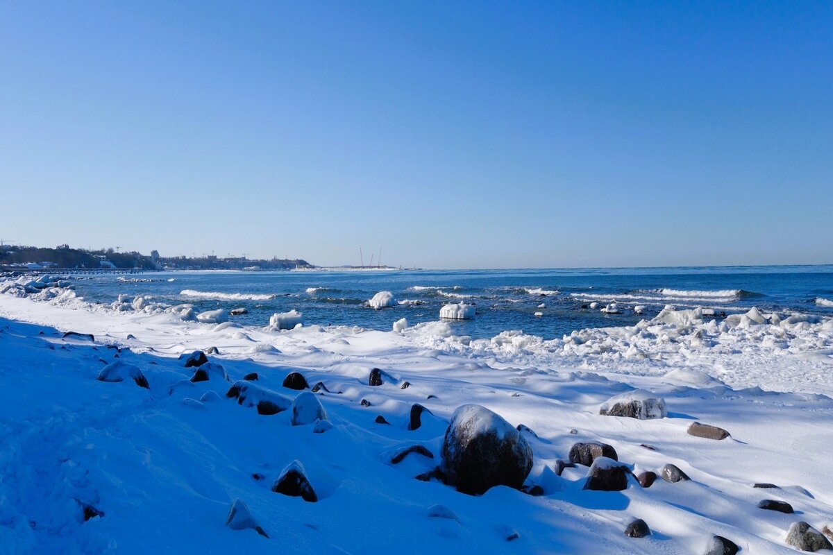 Февраль, Балтийское море и побережье, Калининградская область - Рита Симонова