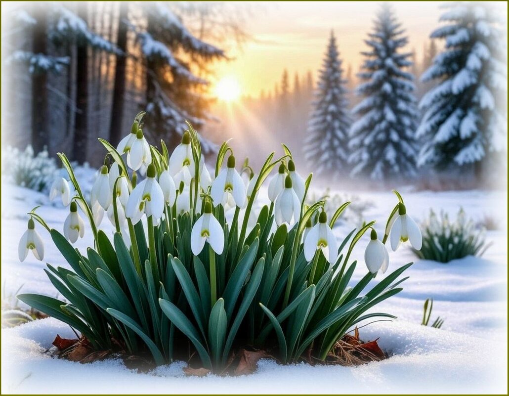 И расцвёл подснежник ... - Валентина Надсон